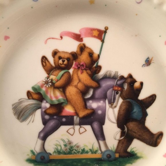 Teddy Bears on Parade Lenox China PLATE Heirloom - Picture 2 of 6